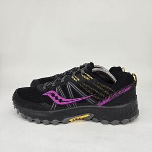 Saucony Womens Excursion Tr 14 S10584-18 Black Trail Running Shoes Size 9.5